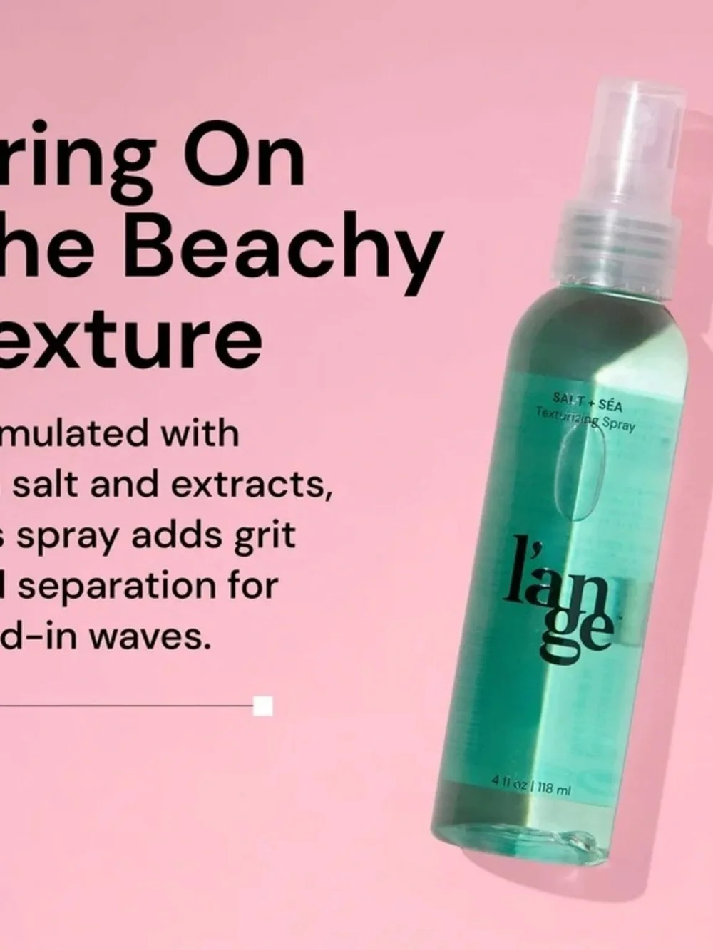 Lange Salt + Sea Texturizing Spray in Teal and Clear
